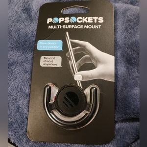 NWT!! POPSOCKETS Black Phone Mount